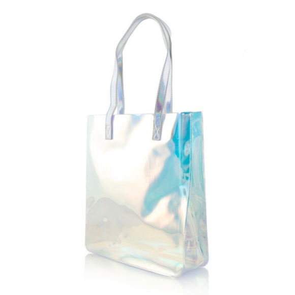 holographic clear bag